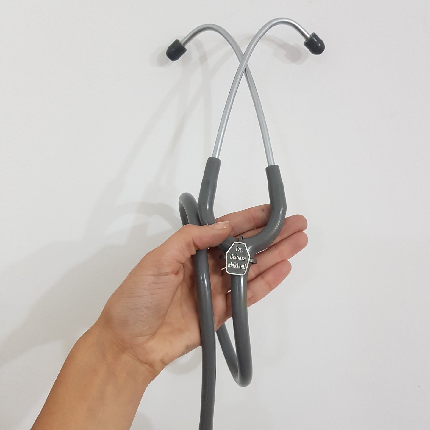 Stethoscope Name Tag قطعة سماعة الطبيب