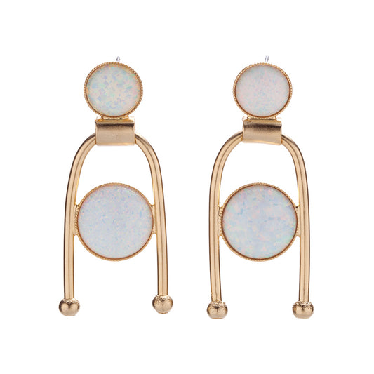 Opal Earrings