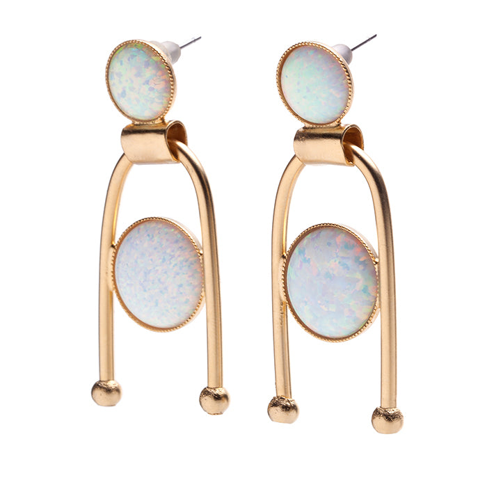 Opal Earrings