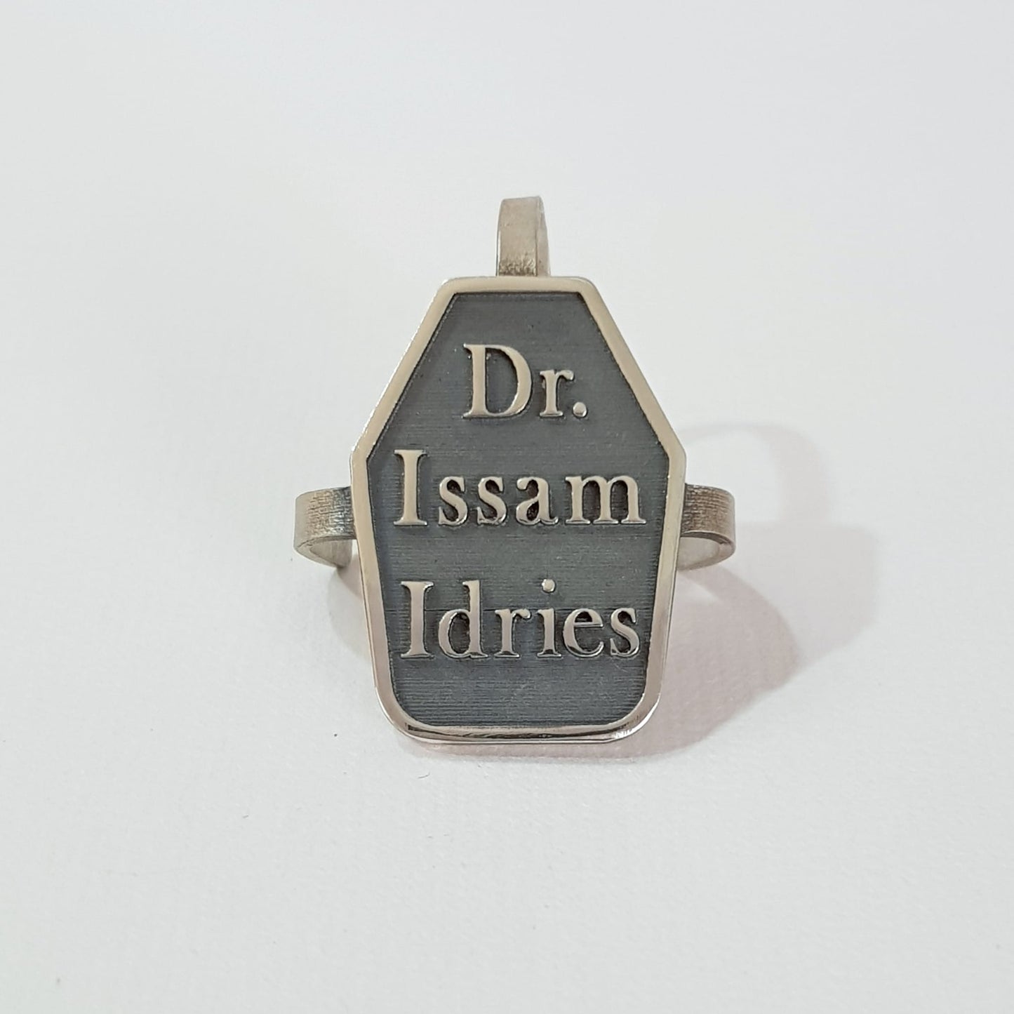 Stethoscope Name Tag قطعة سماعة الطبيب