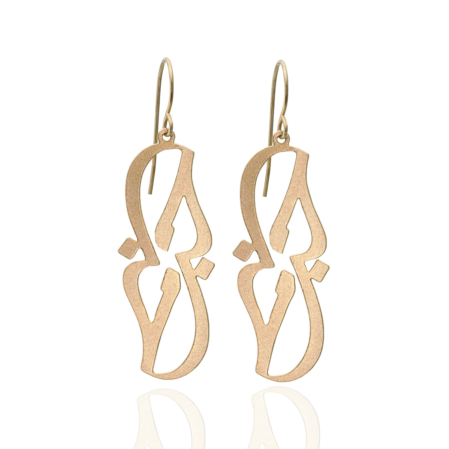 Infinity Love Earrings Gold